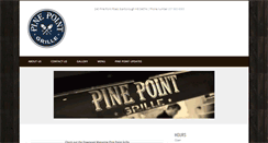 Desktop Screenshot of pinepointgrille.com